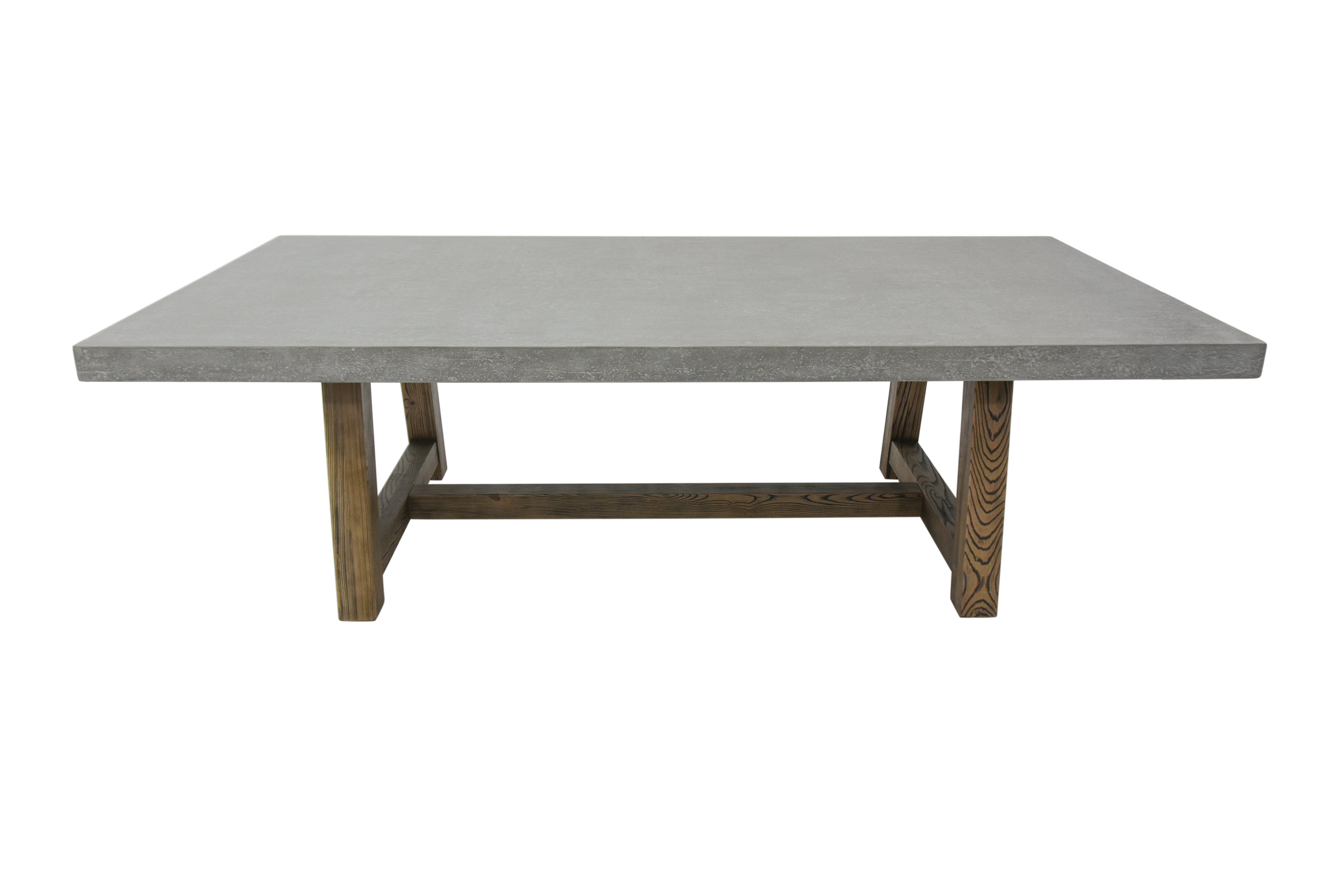 Seine 94.5” Rectangular Concrete Dining Table – The Luxe Cave