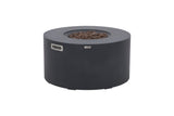 Pacaya 43” Round Fire Table with Hidden Tank - Dark Gray