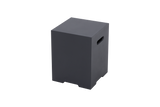 Square Tank Cover -20.0''H - Dark Gray