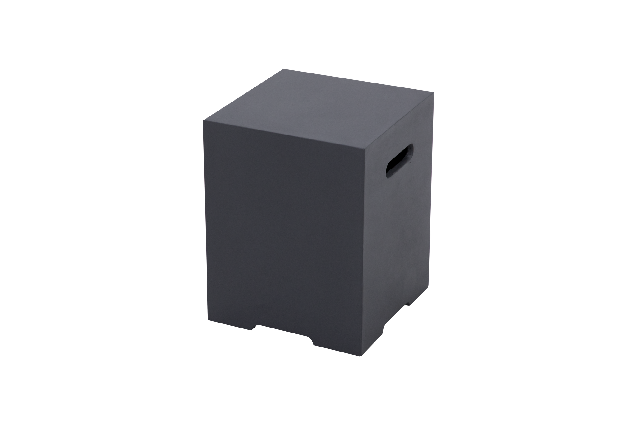 Square Tank Cover -20.0''H - Dark Gray