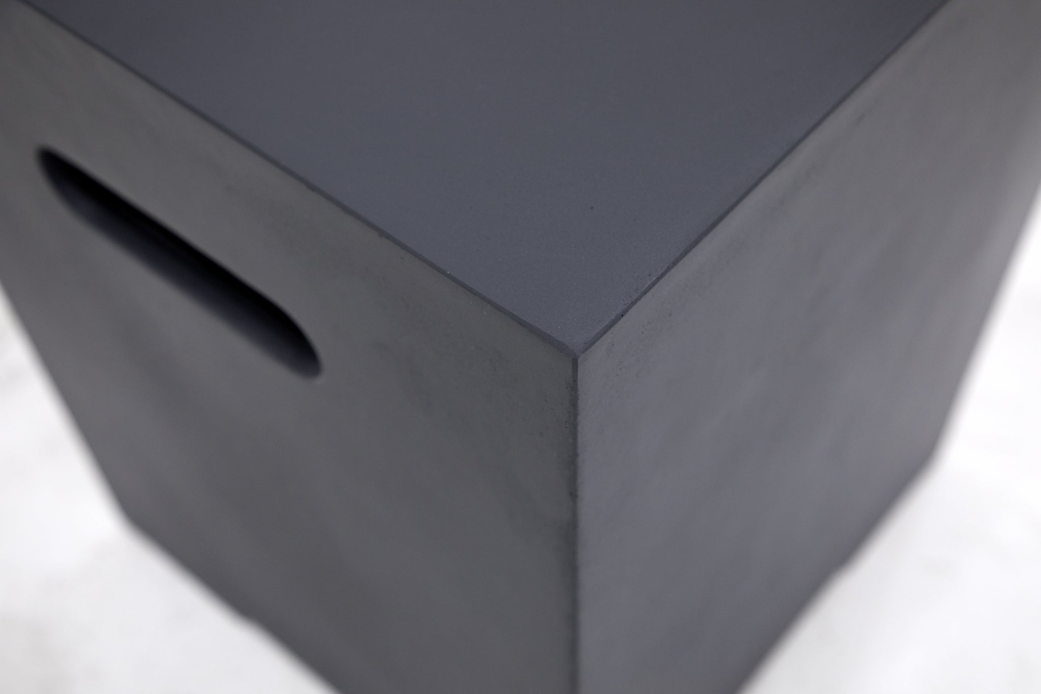 Square Tank Cover -20.0''H - Dark Gray