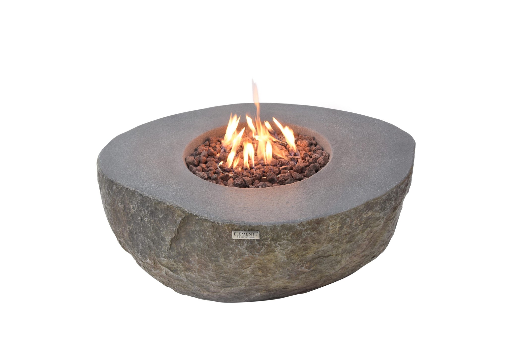 Boulder 43” Concrete Fire Table