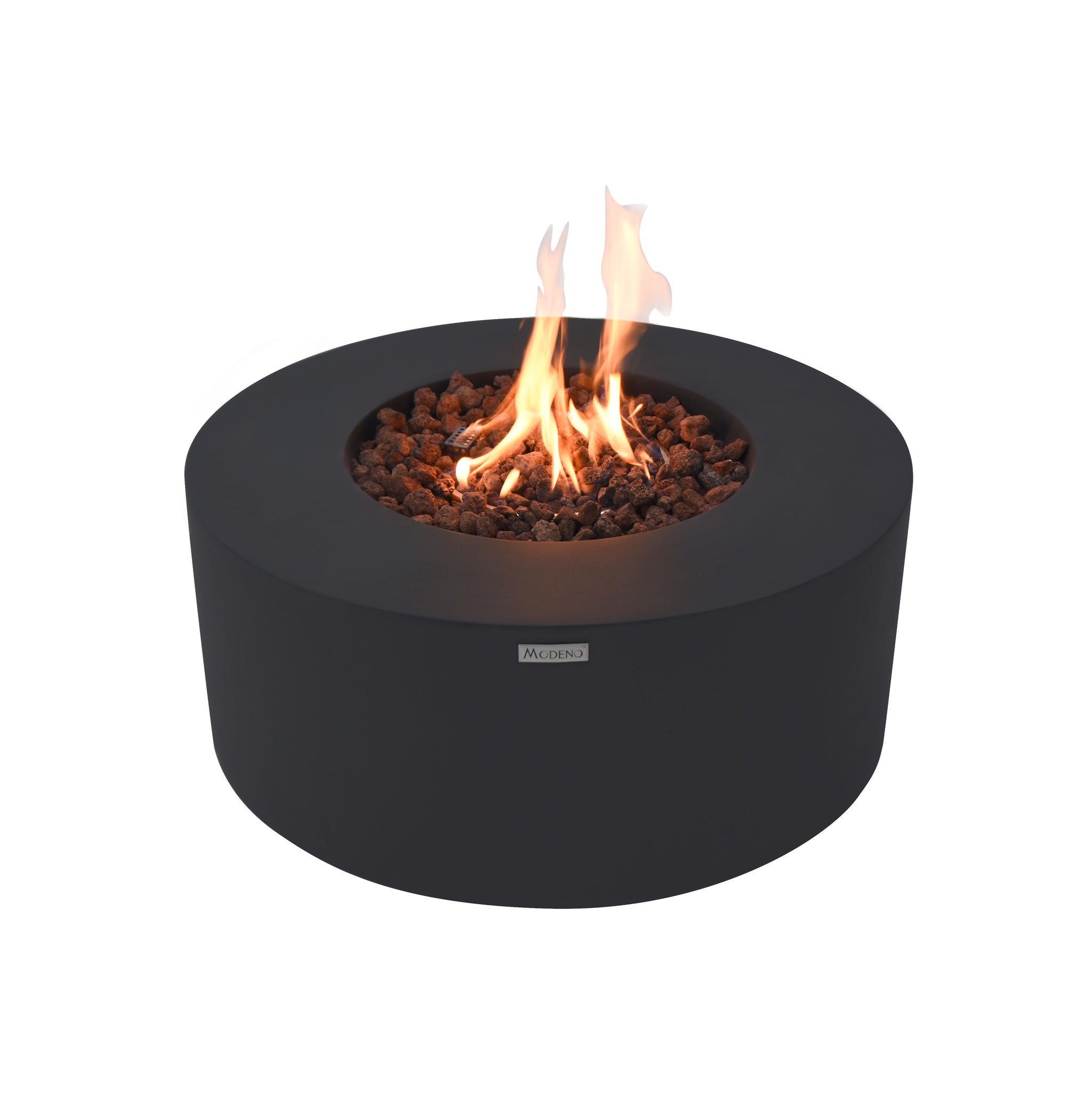 Venice 34” Concrete Fire Table 
- Dark Gray