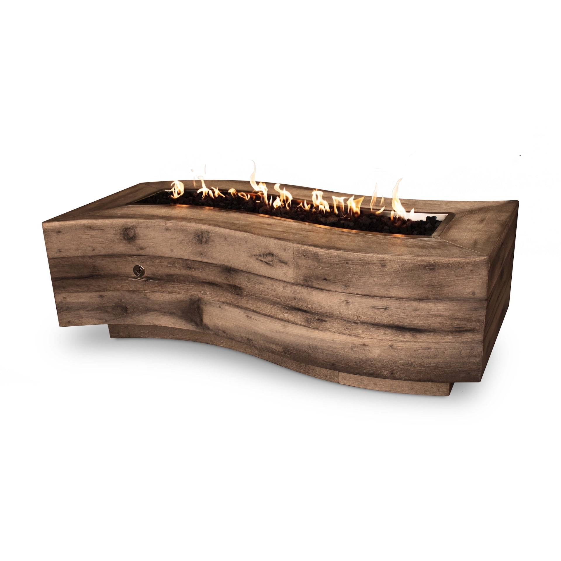 Big Sur Wood Grain Fire Pit - 60"
