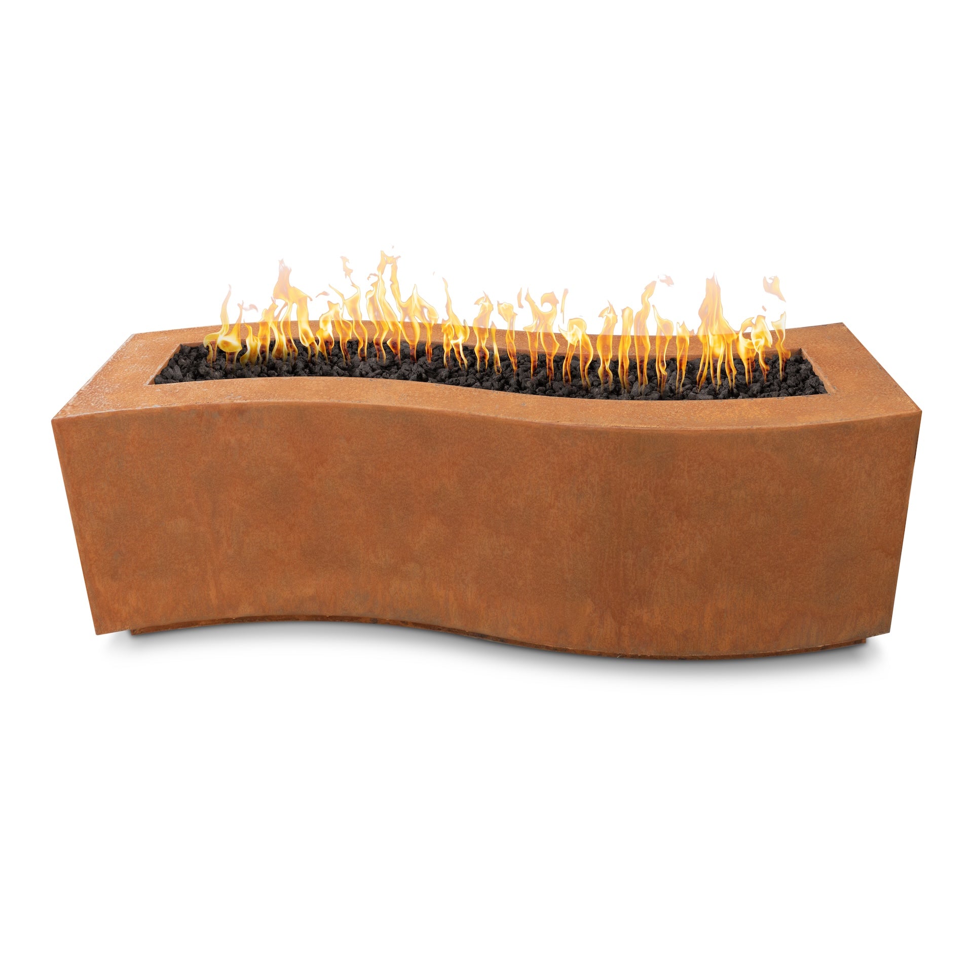 Billow Fire Pit - Corten Steel - 72"