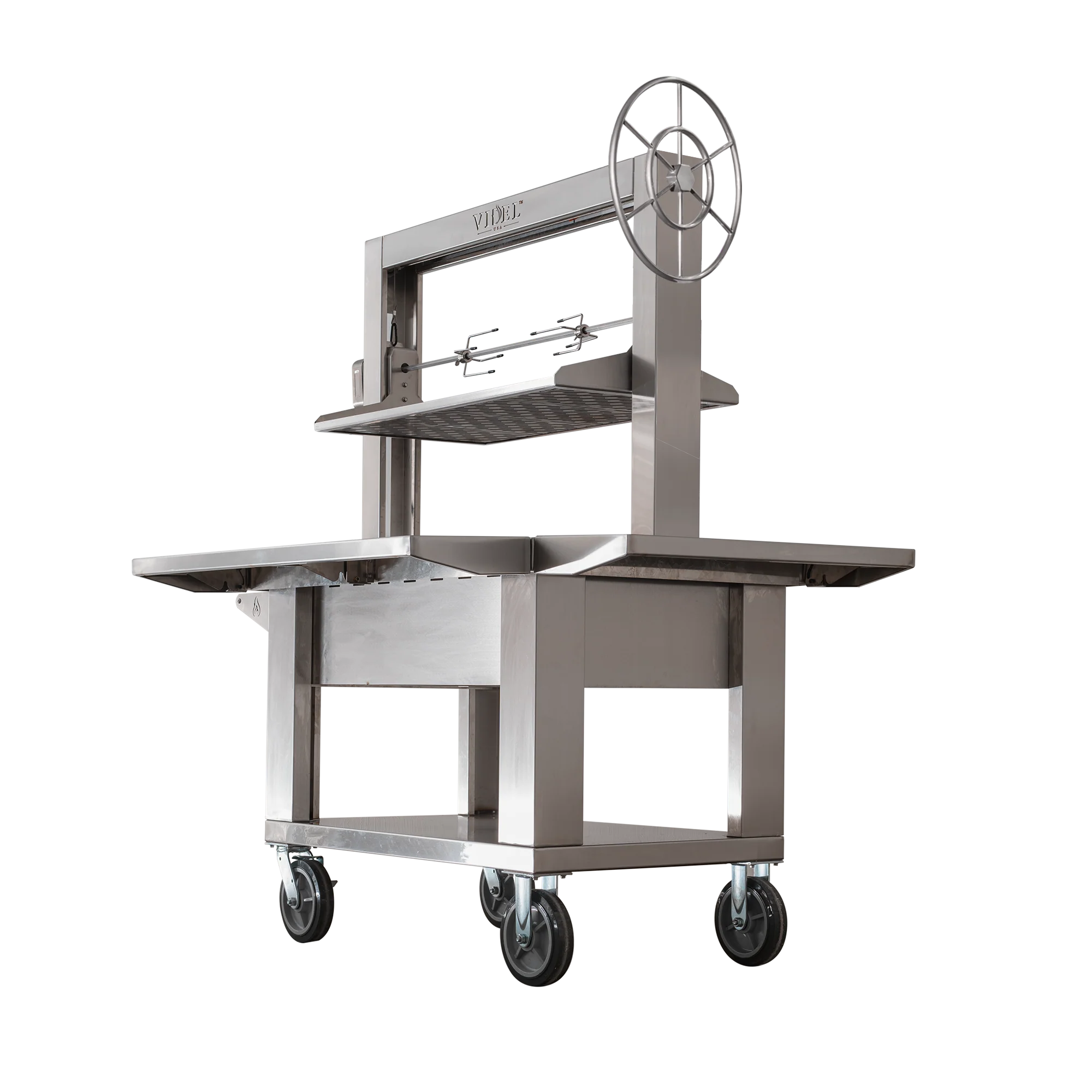 Brasa II - Videl BBQ - Santa Maria Style Grill - Stainless Steel Finish