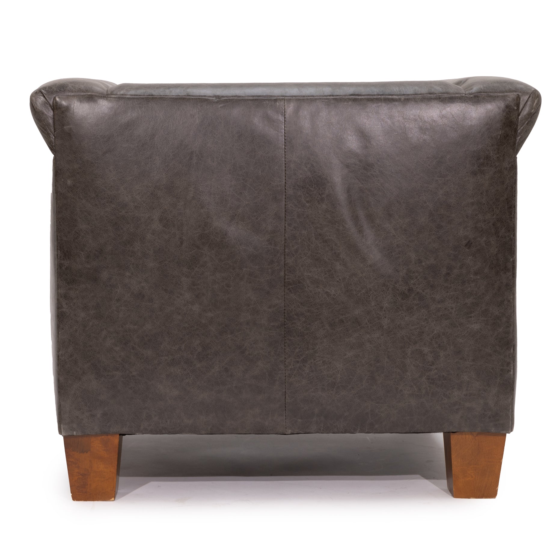 Brixton Arm Chair Coral Haze Top Grain Leather