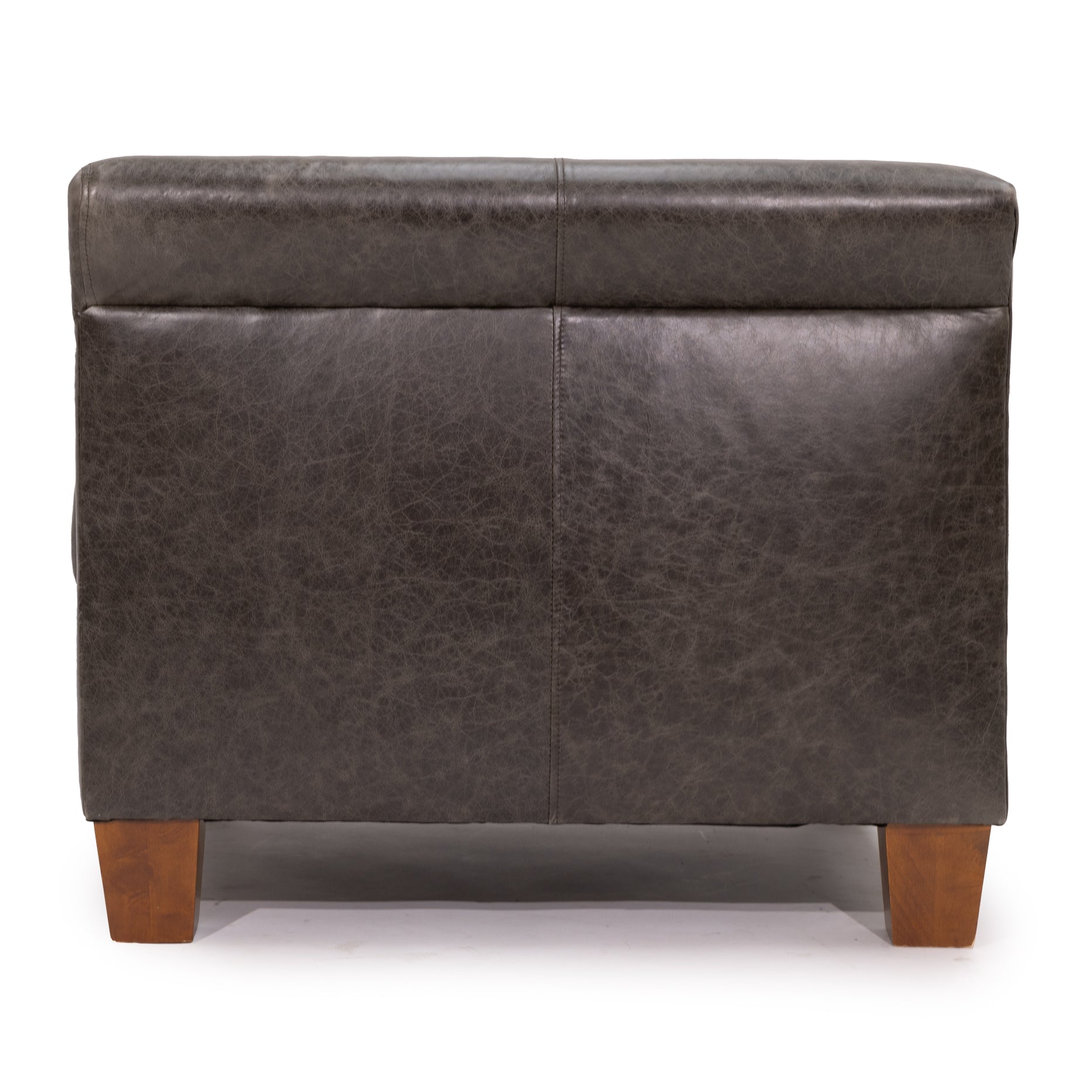 Brixton Arm Chair Coral Haze Top Grain Leather