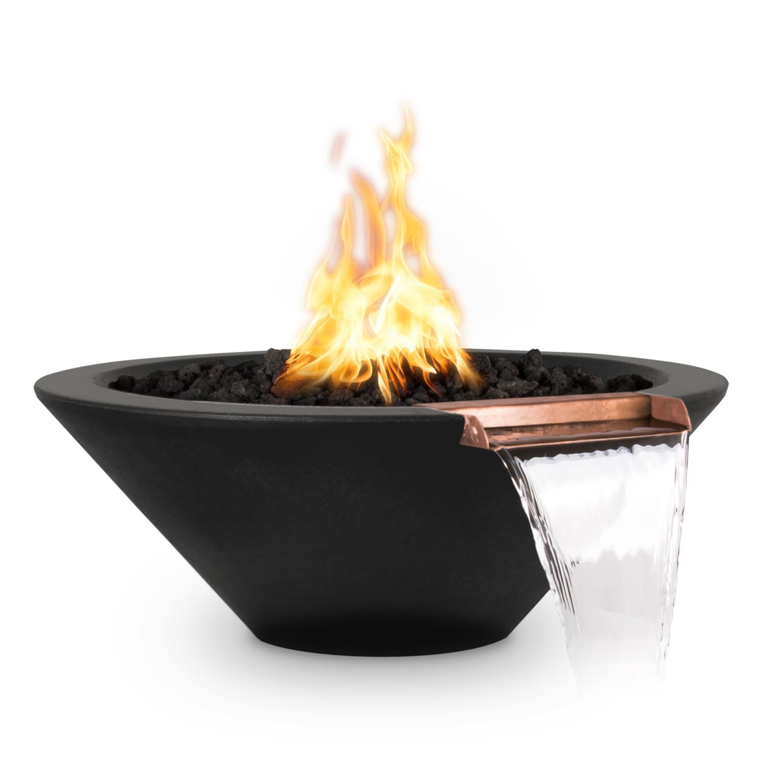 Cazo Fire & Water Bowl - GFRC Concrete - 31"