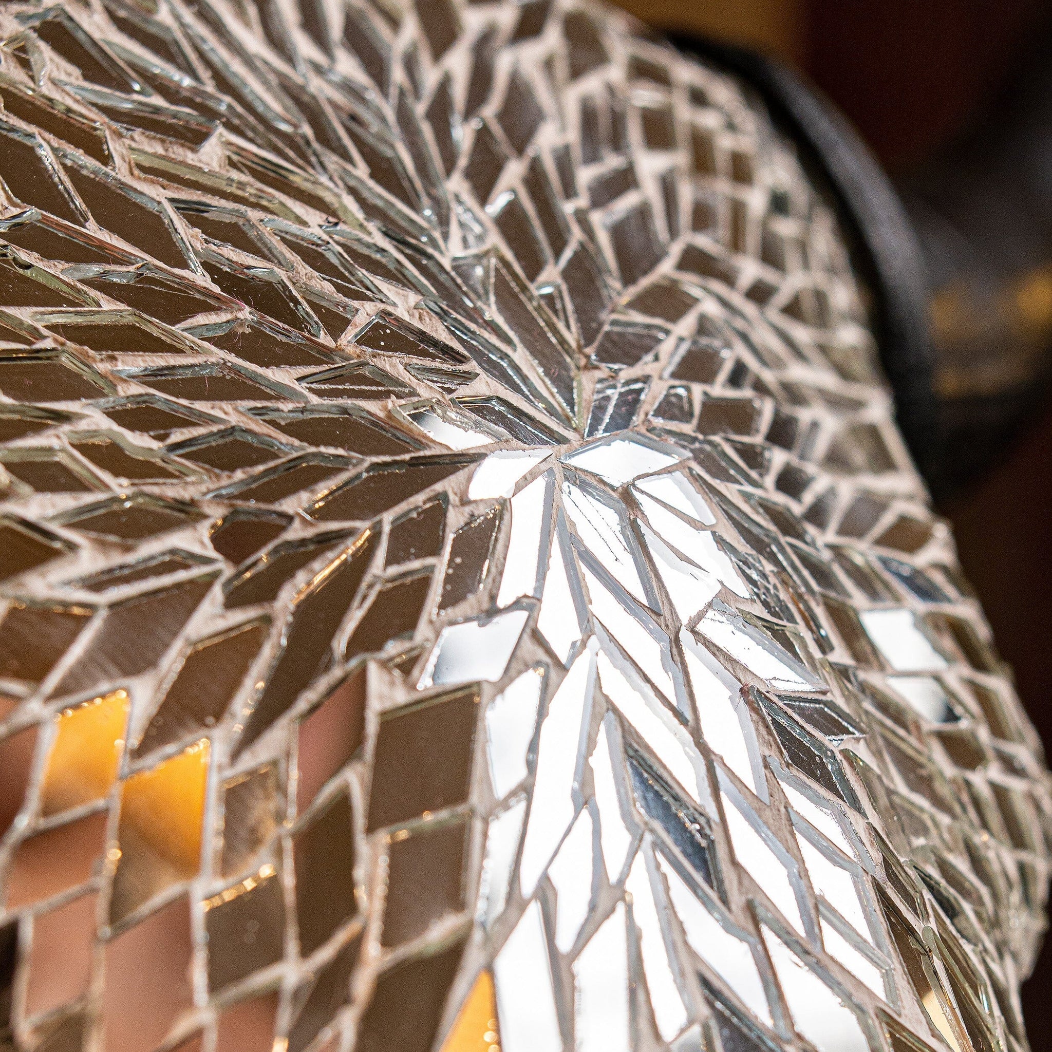 Cow Skull - Mirror // Mosaic Finish