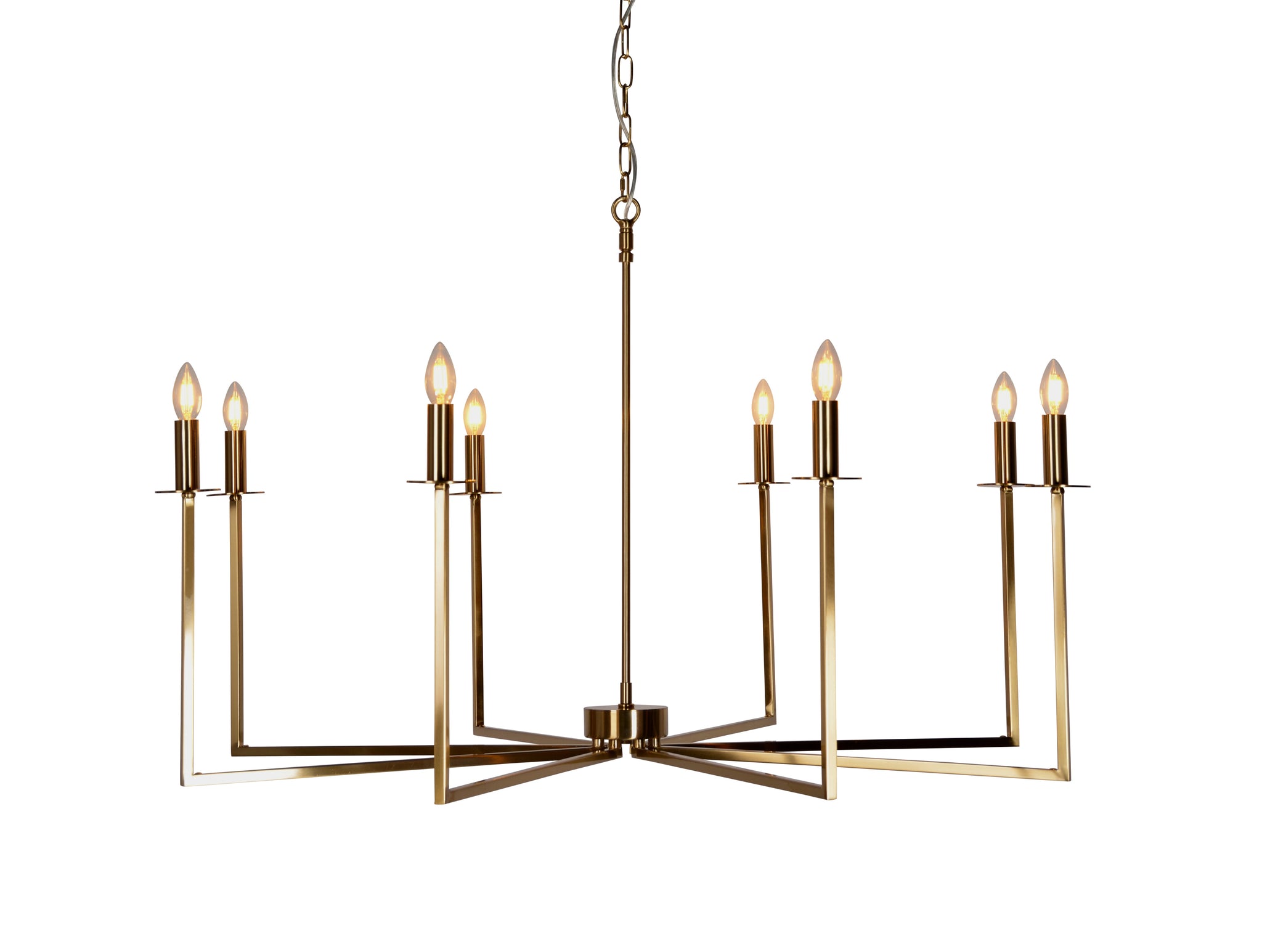 Minimalist Candelabra Chandelier