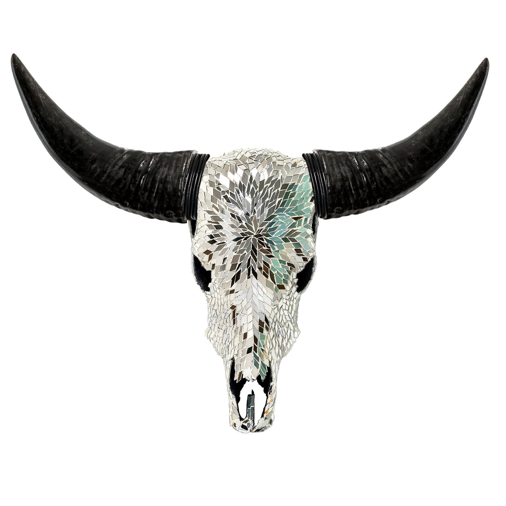 Cow Skull - Mirror // Mosaic Finish
