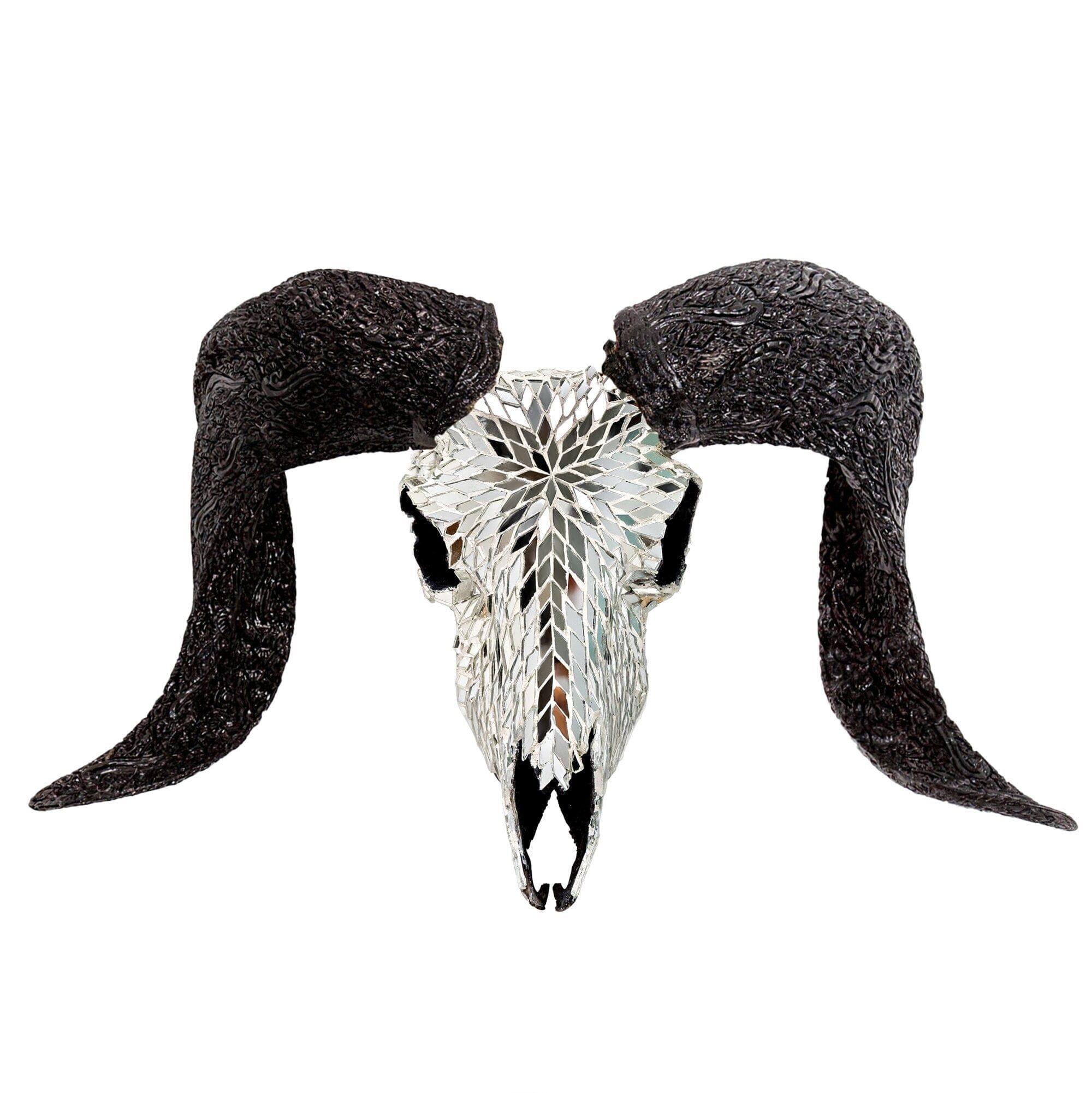 Ram Skull - Mirror // Mosaic Finish