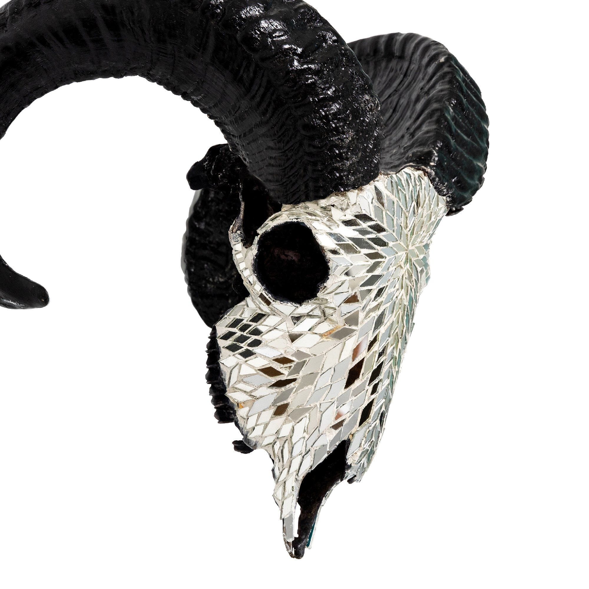 Ram Skull - Mirror // Mosaic Finish