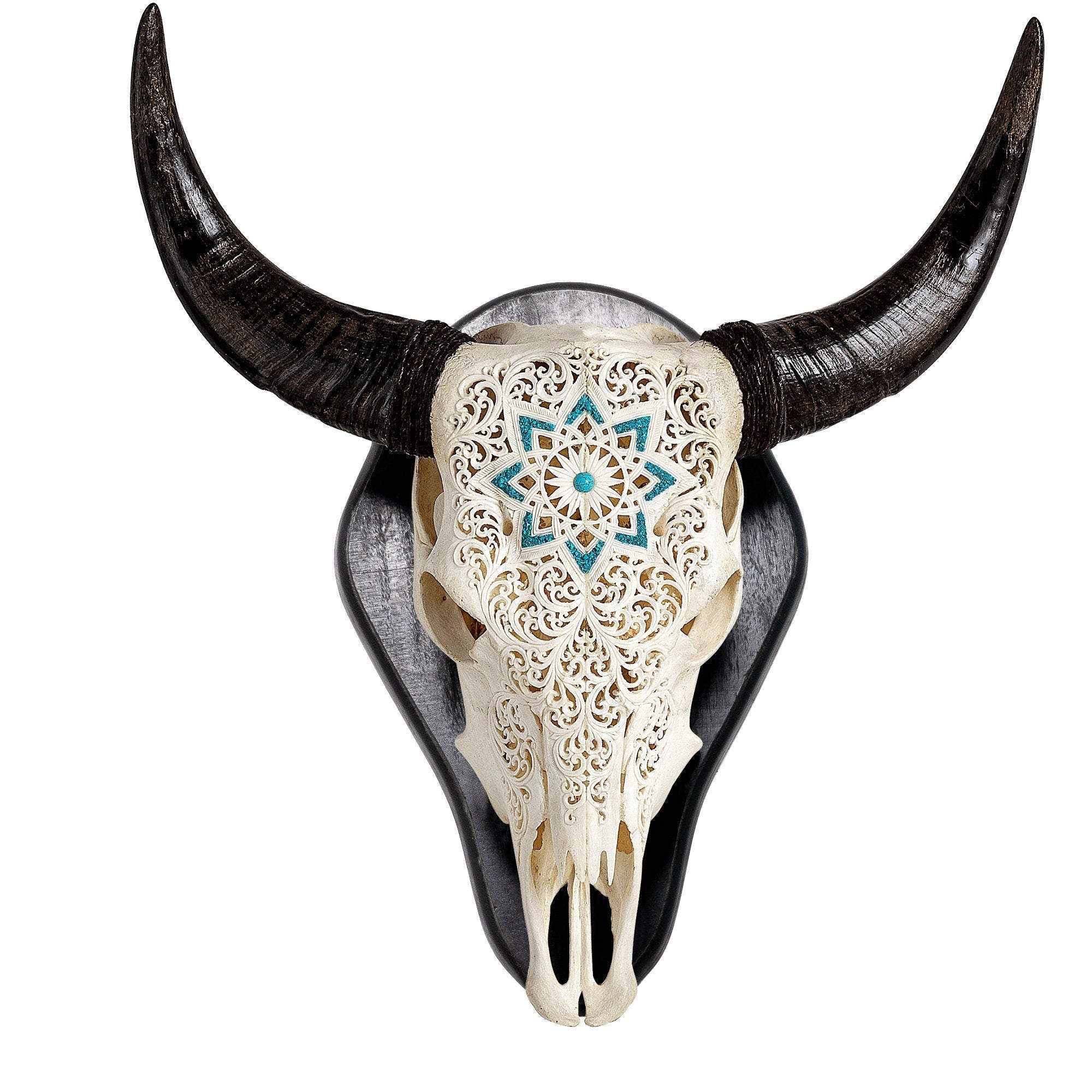 Cow Skulls - Wood Wall Mount