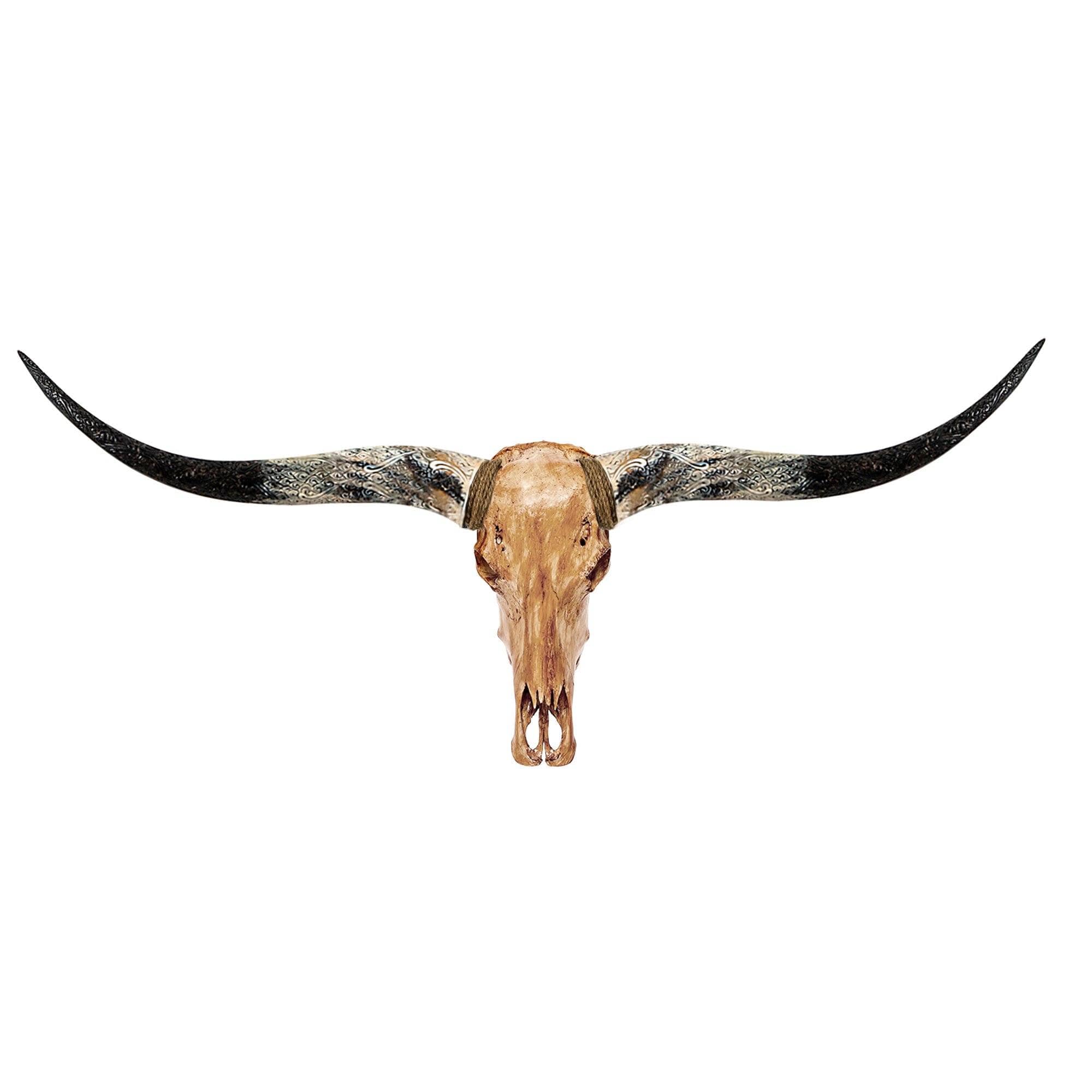 Longhorn Skull - Antique Storm