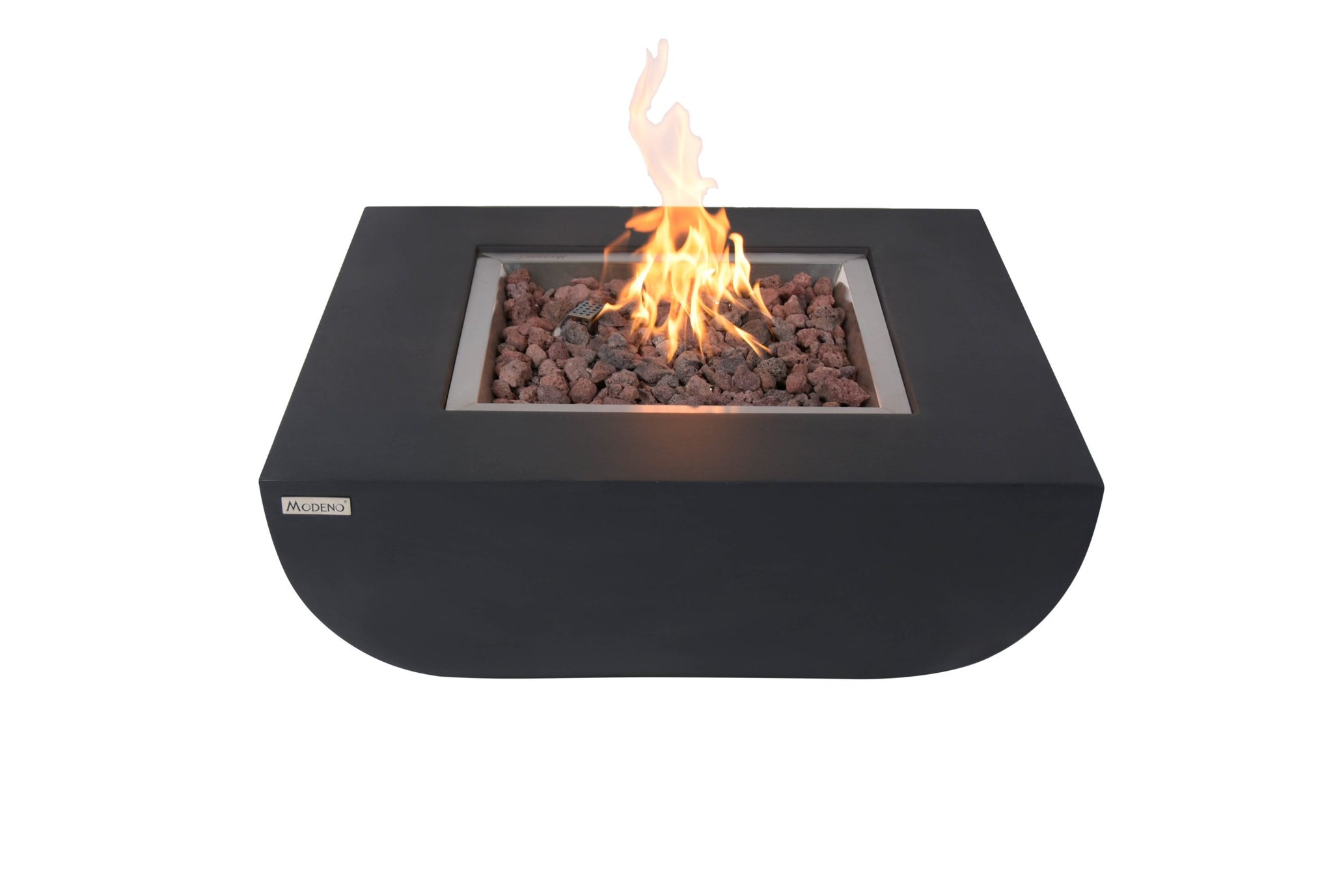 Aurora 34” Concrete Fire Table 
- Dark Gray
