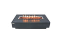 Hampton 56” Concrete Fire Table – Dark Gray