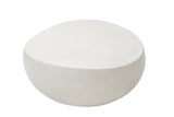 Ikaria Egg Shape Concrete Coffee Table - 42"