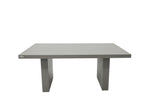 Santiago 72” Rectangle Concrete Dining Table