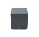 Tevere 18" Square Concrete Side Table