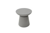 Kylix 20" Round Concrete Side Table