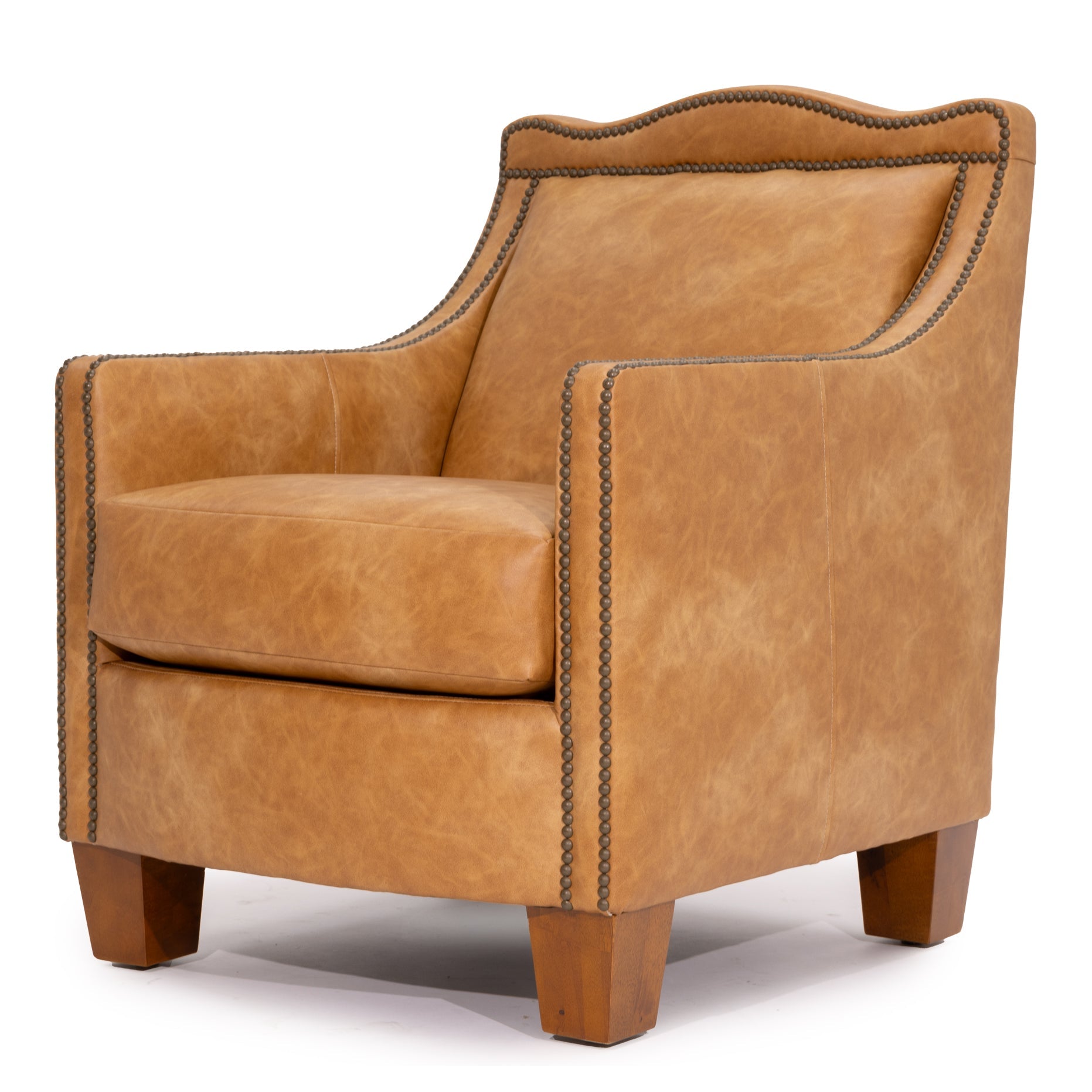Finsbury Arm Chair Cognac Vegan Leather
