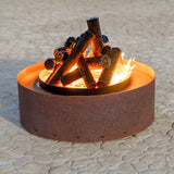 Orion Fire Sculpture - Corten Steel - 36"