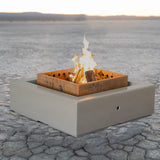 Solar Smokeless Fire Pit - Corten Steel - 42"