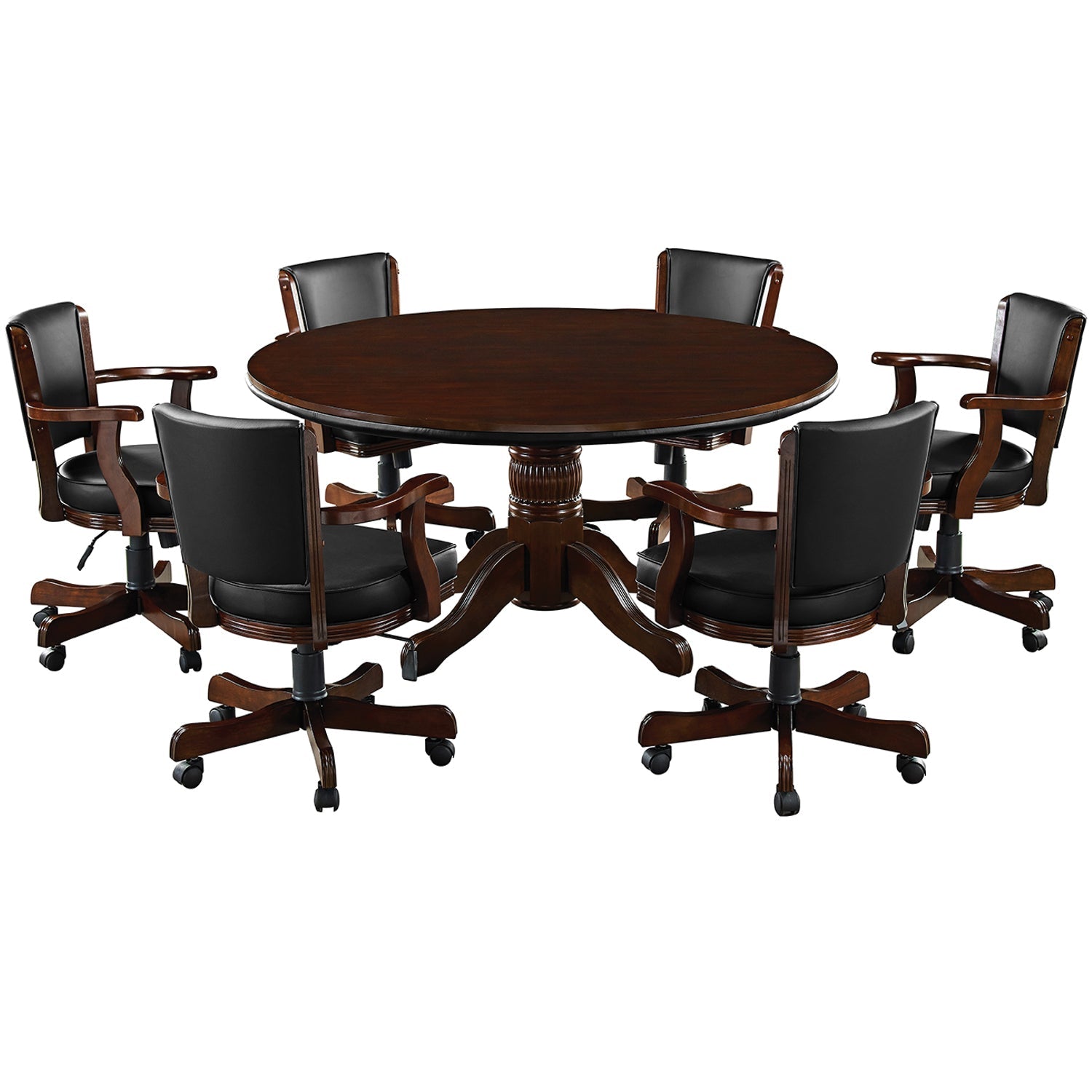 GTBL60 -  60" Round 2 in 1 Game Table & Dinning top