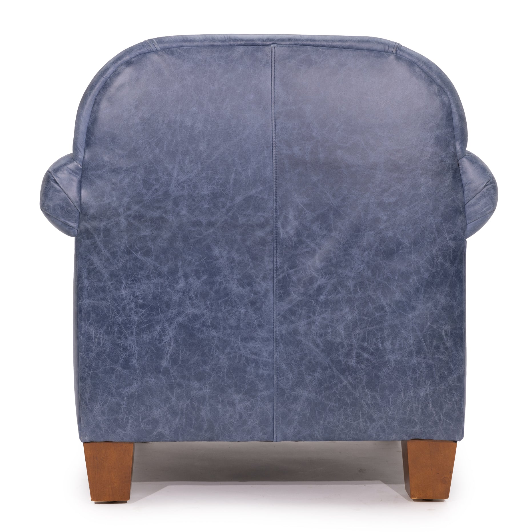Hamilton Arm Chair Denim Top Grain Leather