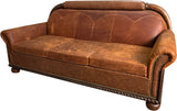 Longhorn Sofa w/Built In Bar