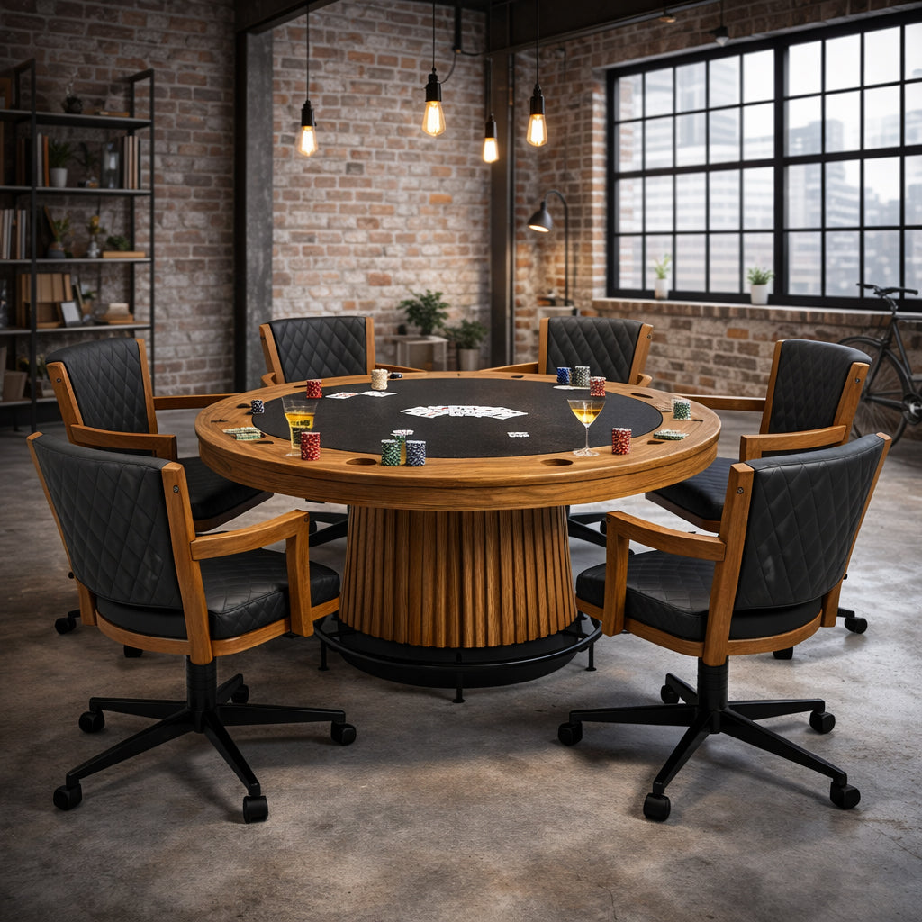 Prohibition Poker Chair / Dining Chair