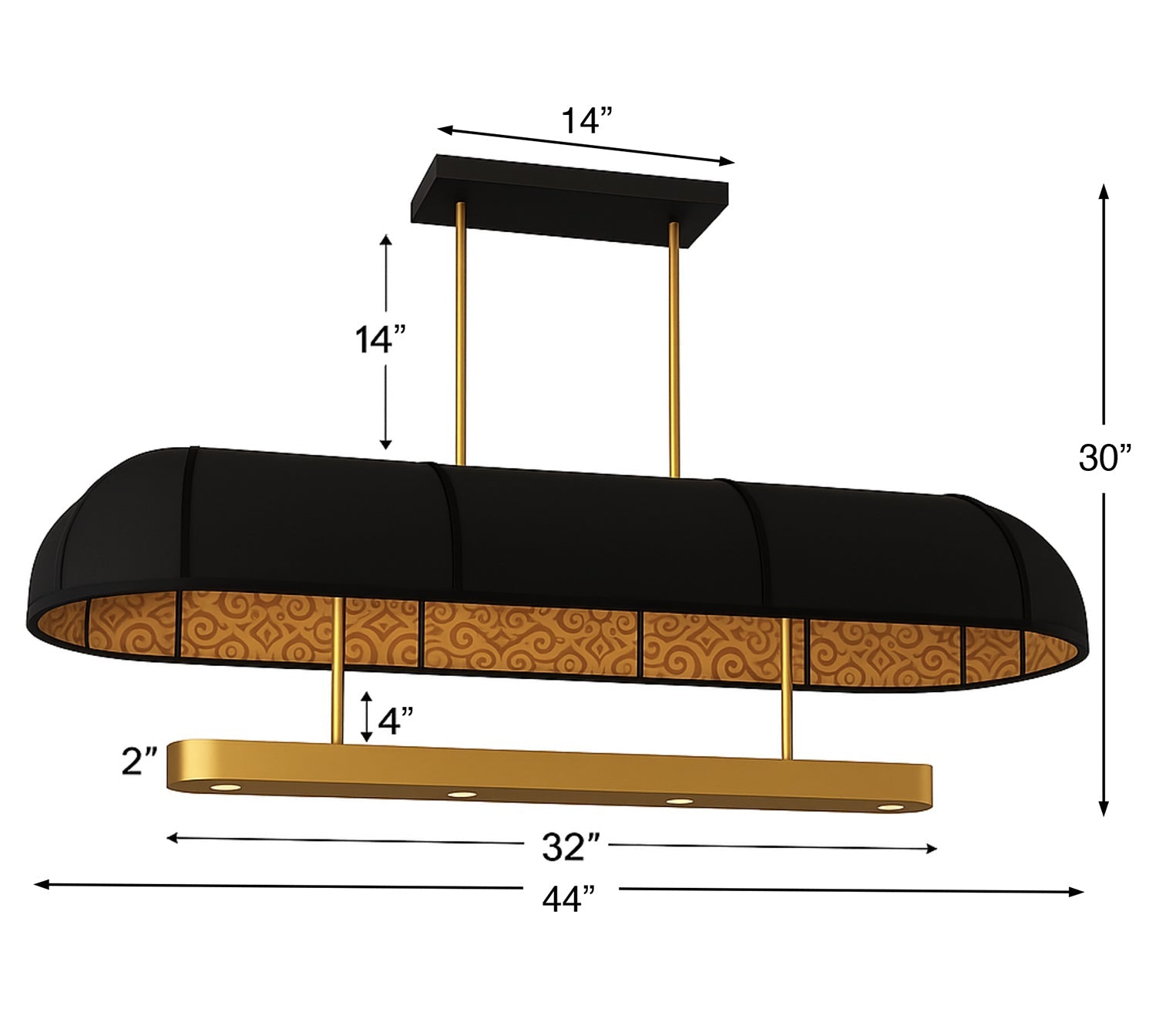CNPY-LT-48 - Jazz Billiard Light by Jade