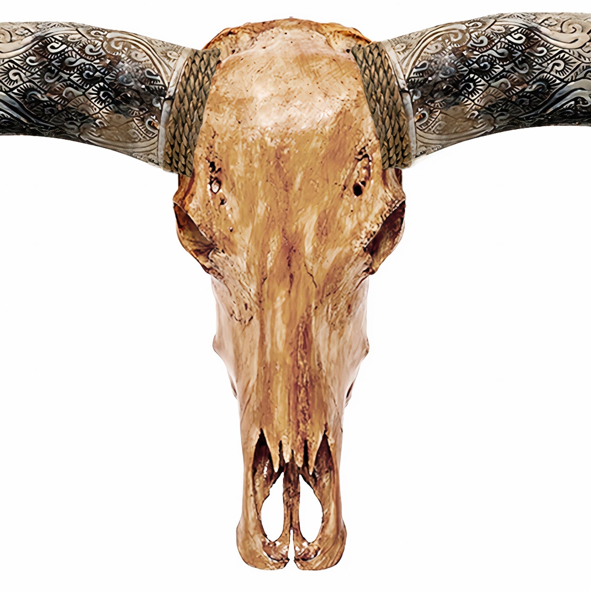 Longhorn Skull - Antique Storm