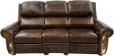 Rustic Lodge Double Recliner Sofa