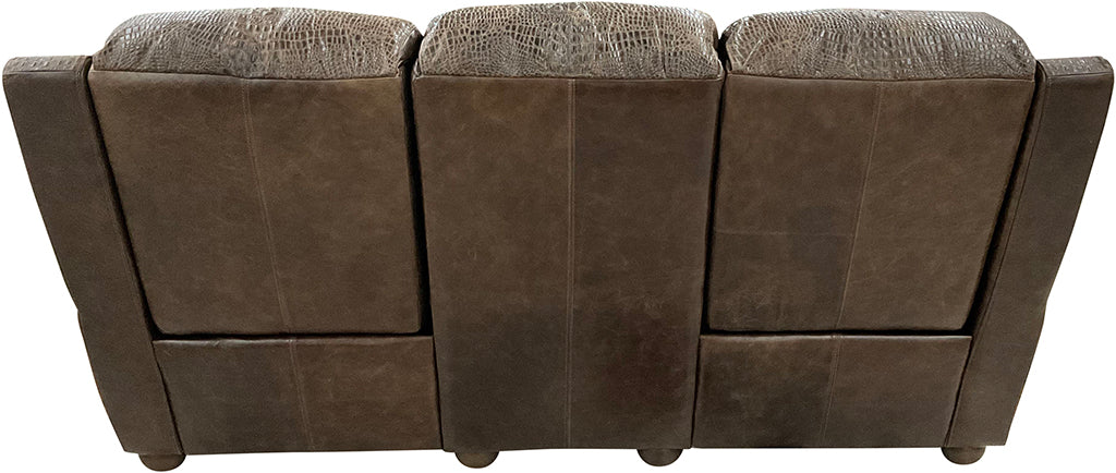 Rustic Lodge Double Recliner Sofa