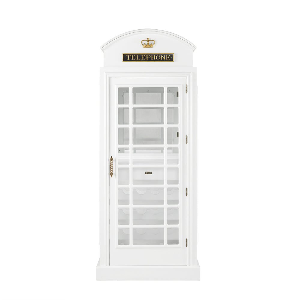 OEBRCB - English Phone Booth Bar Cabinet