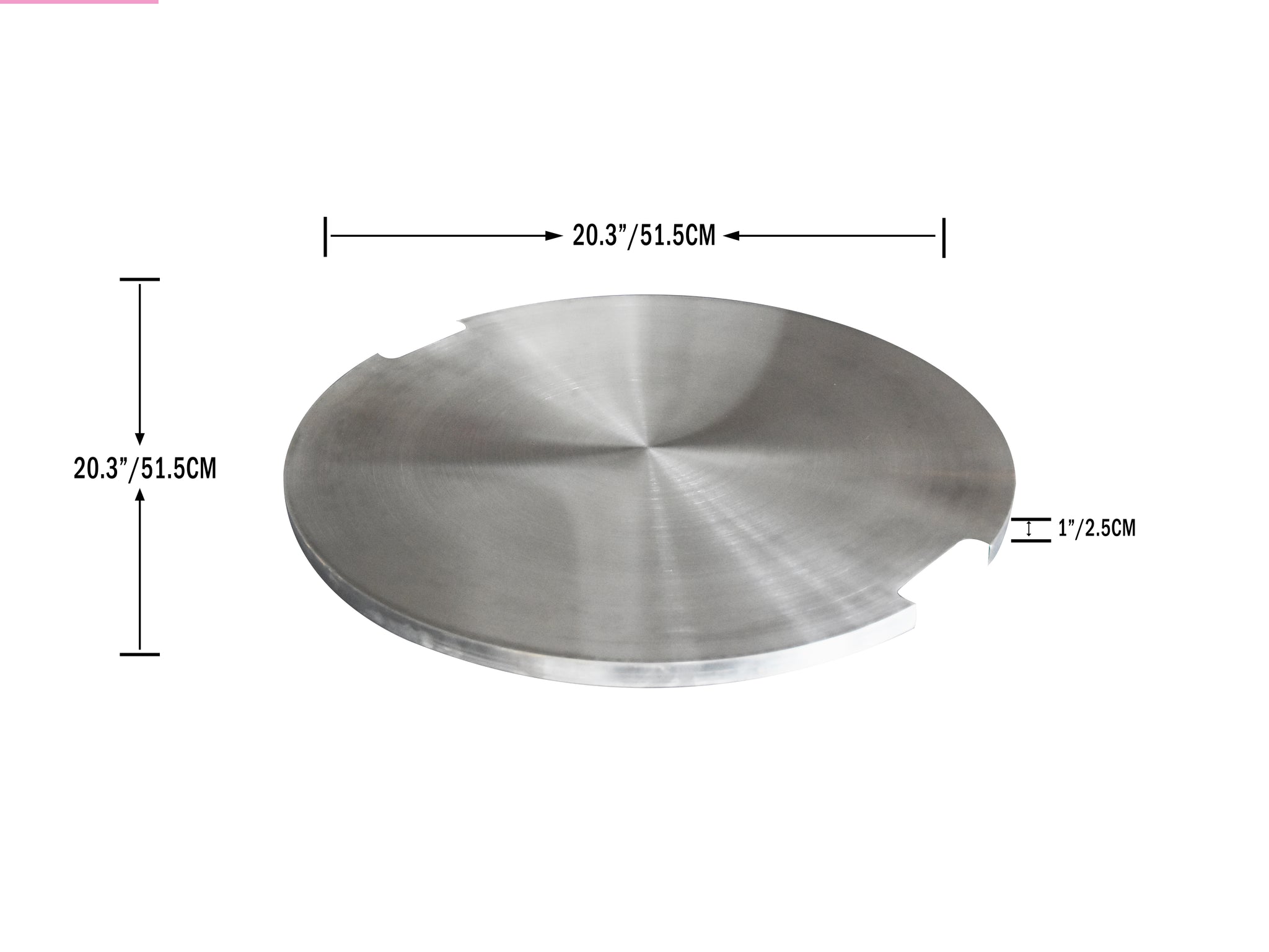 Stainless Steel Lid for Manchester/ Columbia Fire Table