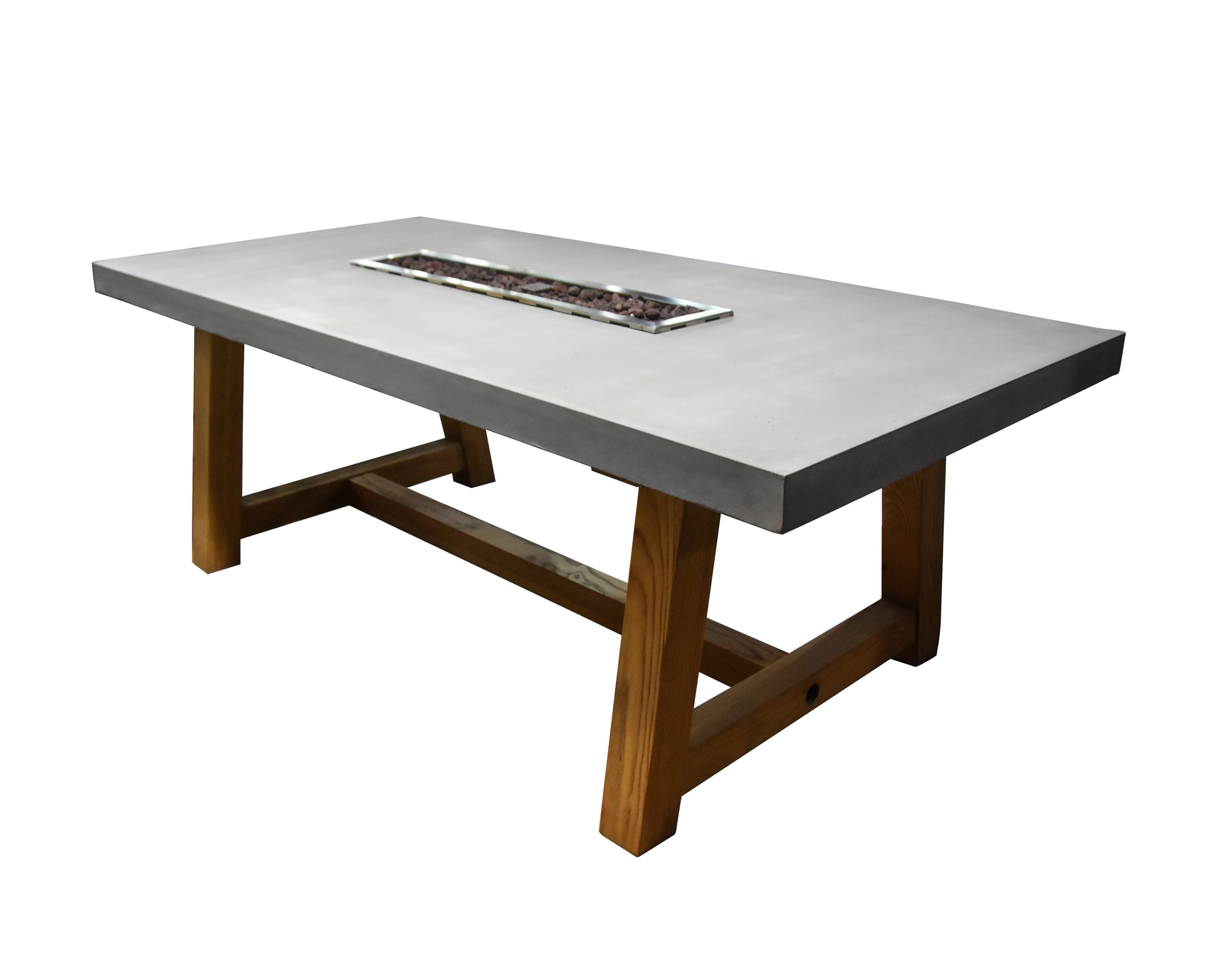 Sonoma 83” Concrete Fire/ Dining Table