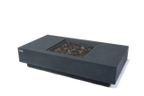 Cannes 60” Fire Table - Dark Gray
