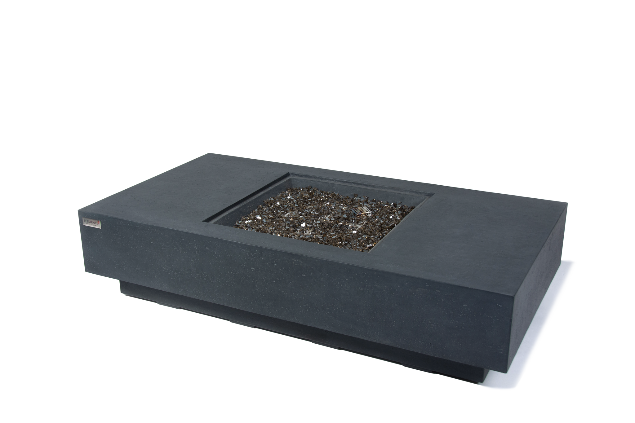 Cannes 60” Fire Table - Dark Gray