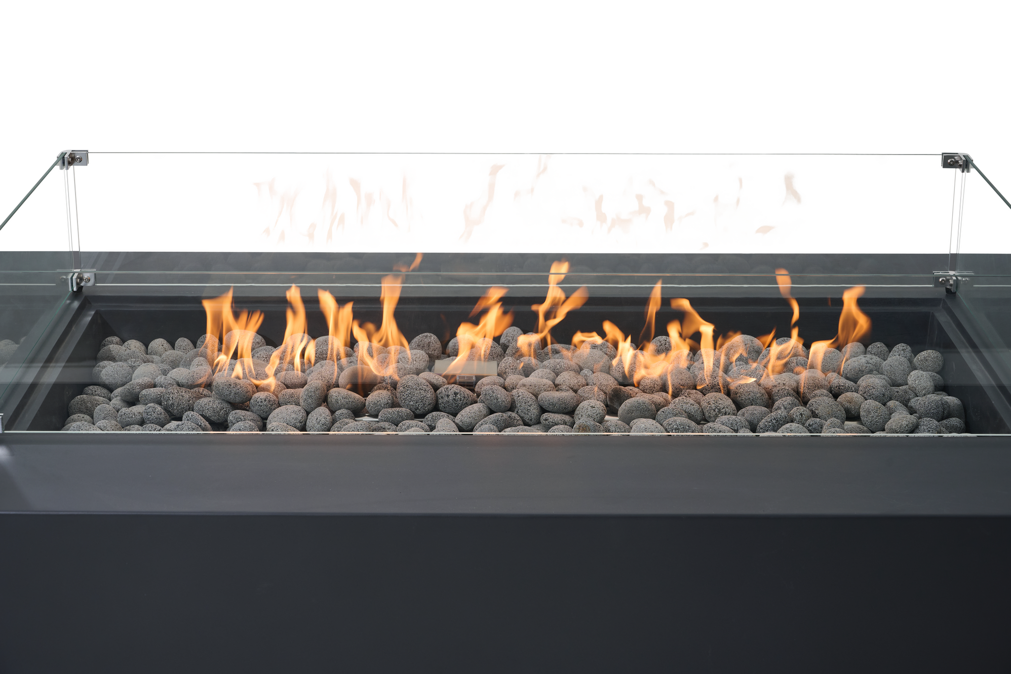 Ravello Fire Table - 100,000 BTU - Dark Grey