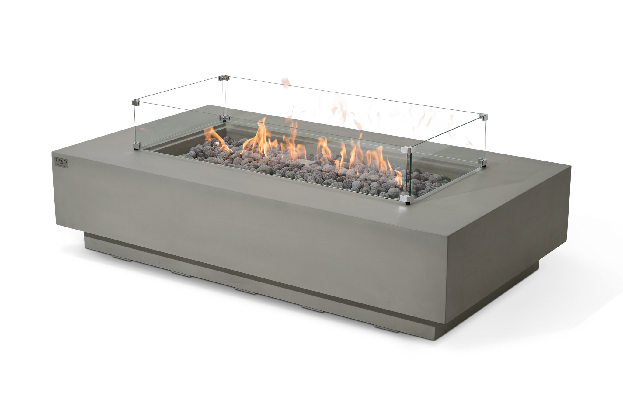 Ravello Fire Table - 100,000 BTU - Light Grey