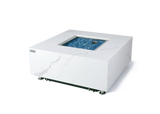 Bianco 40” Marble Porcelain Fire Table
- Bianco White