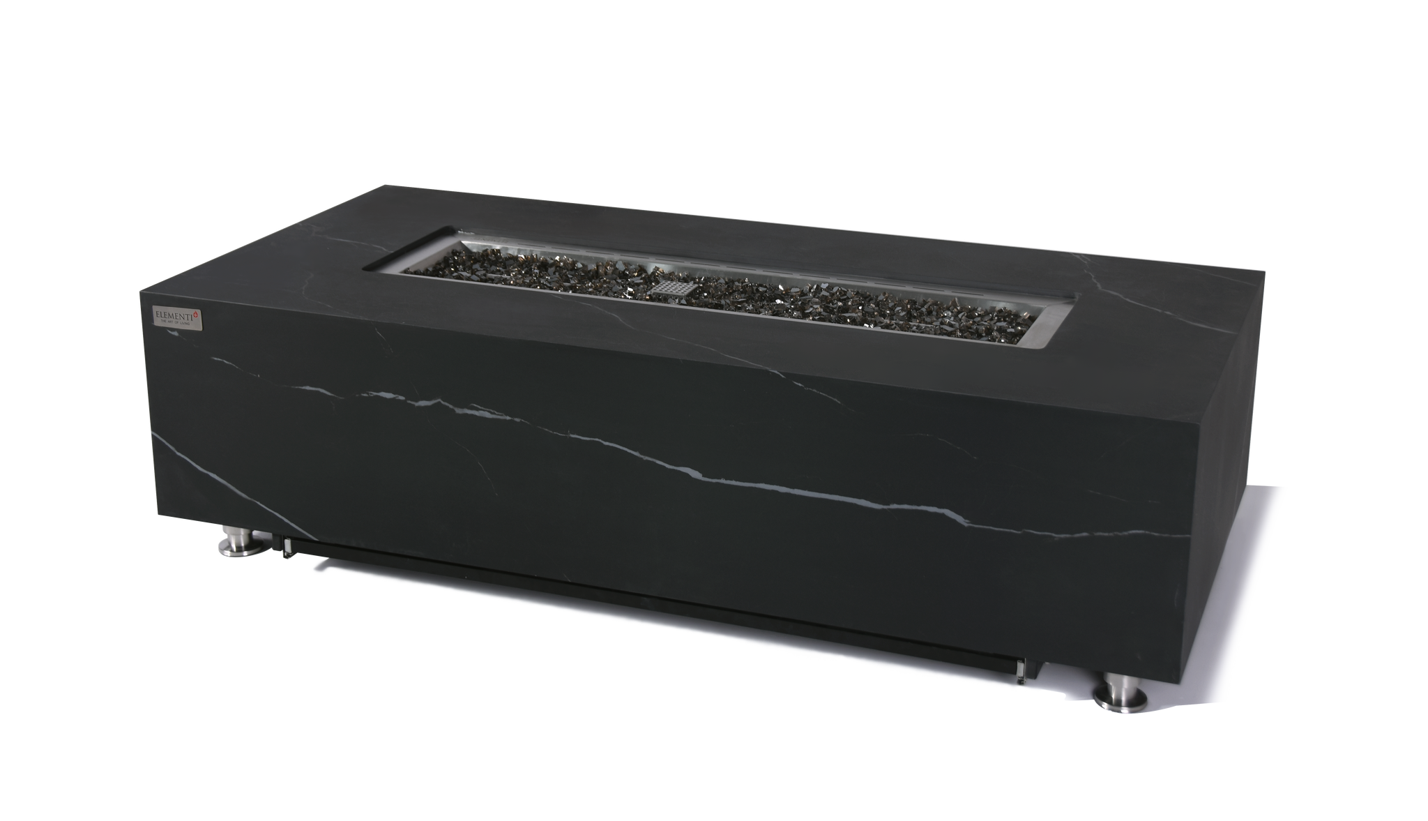 Varna 60” Marble Porcelain Fire Table
- Bulgaria Black