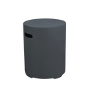Round Tank Cover -20.0''H 
-Dark Gray