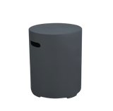 Round Tank Cover -20.0''H 
-Dark Gray