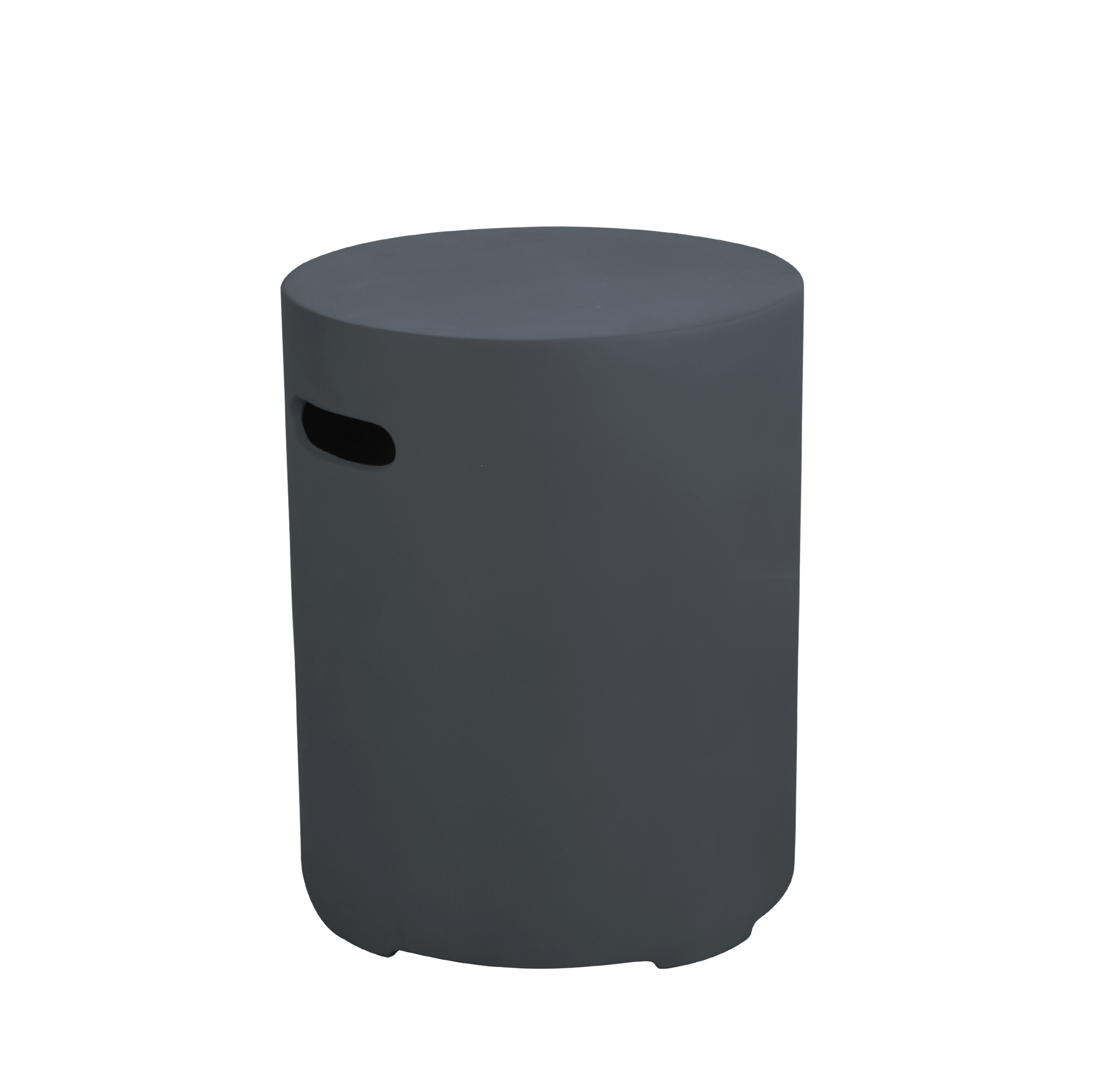 Round Tank Cover -20.0''H 
-Dark Gray