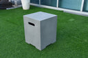 Square Tank Cover -20.0''H - Light Gray
